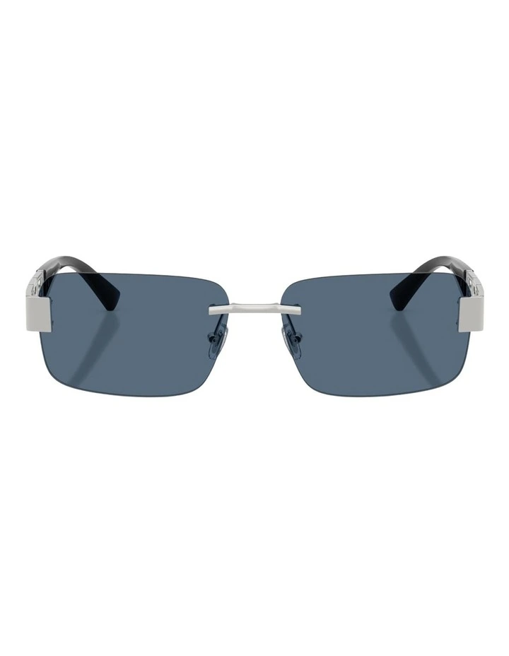 Versace  Metal Sunglasses in Silver image 1