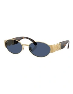 Versace  Metal Sunglasses in Gold