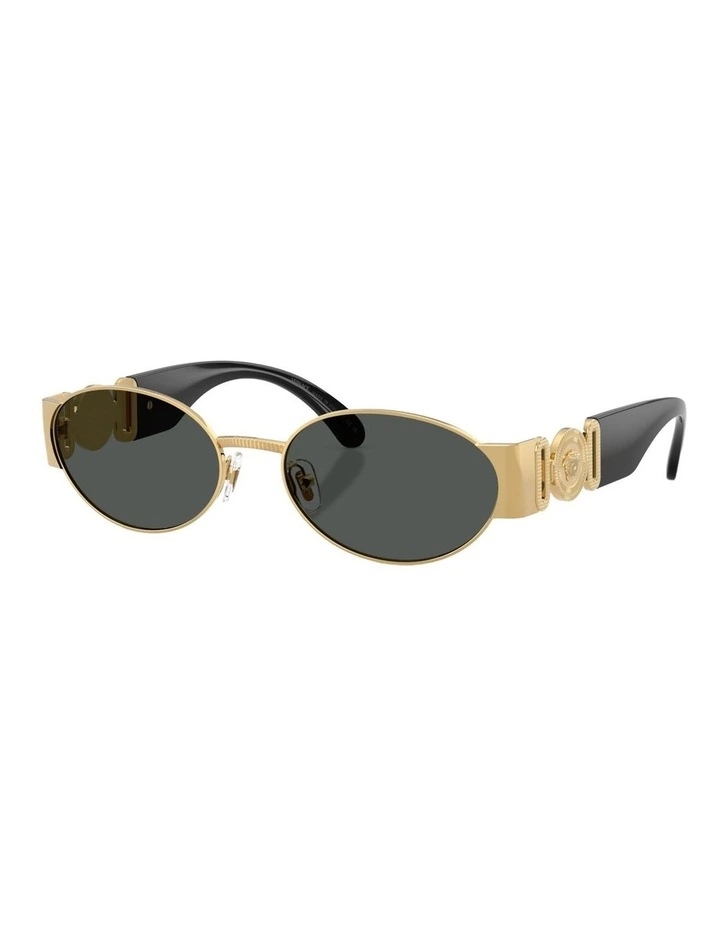 Versace Metal Sunglasses in Gold image 1