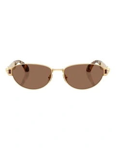 Versace  Metal Sunglasses in Gold