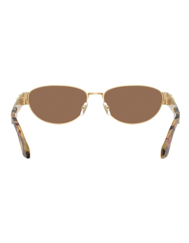 Versace Metal Sunglasses in Gold image 3