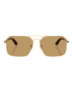 Versace  Metal Sunglasses in Gold