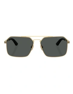 Versace  Metal Sunglasses in Gold