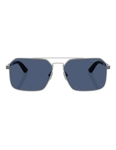 Versace  Metal Sunglasses in Silver
