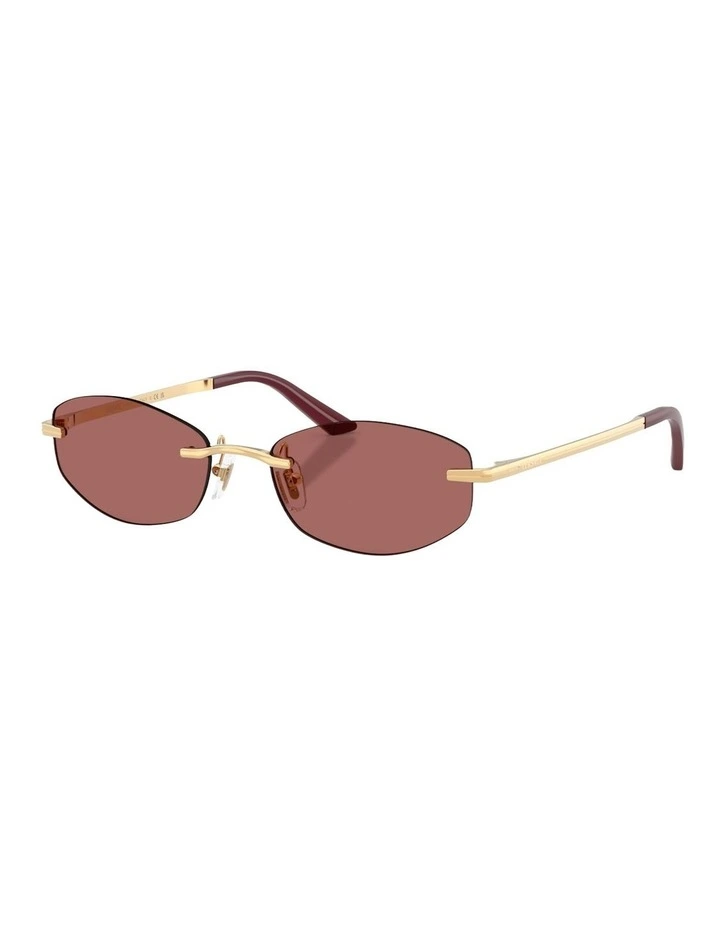 Versace Metal Sunglasses in Gold image 1