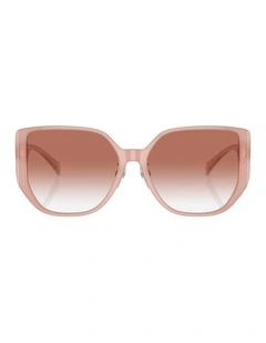 Versace VE4449D Acetate Sunglasses in Pink