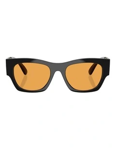 Versace  Injected Sunglasses in Black