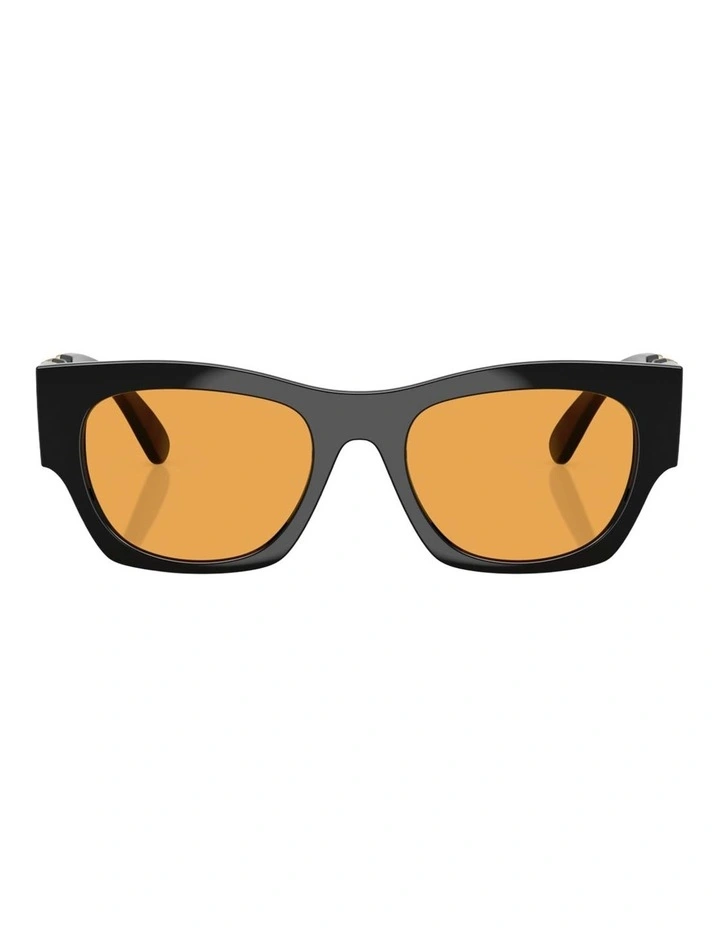 Versace  Injected Sunglasses in Black image 1