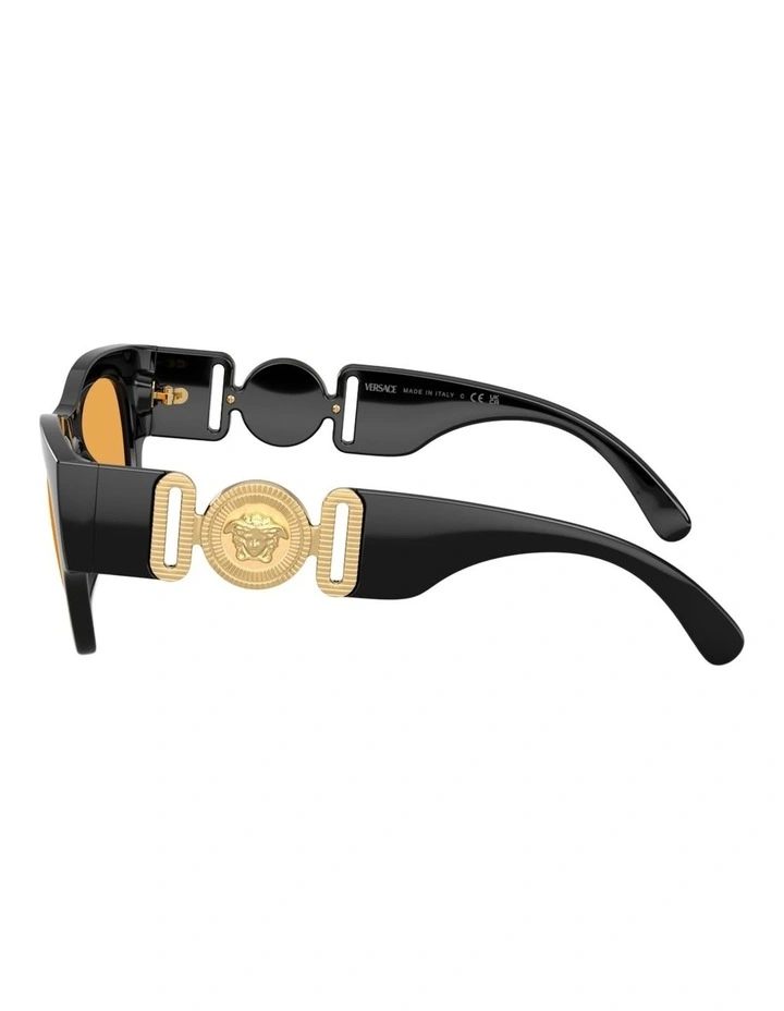 Versace  Injected Sunglasses in Black image 2