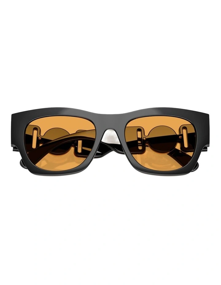 Versace  Injected Sunglasses in Black image 3