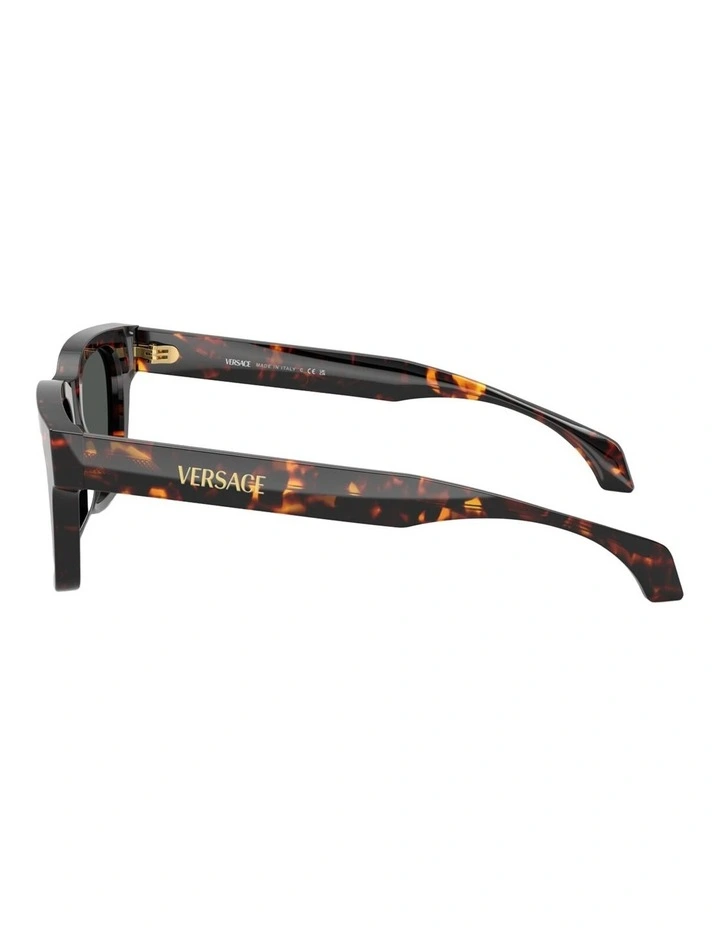 Versace Acetate Sunglasses in Tortoise image 3