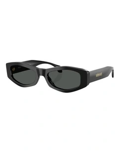 Versace  Acetate Sunglasses in Black