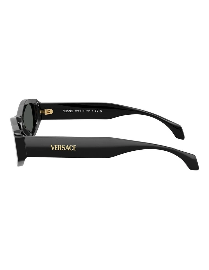 Versace Acetate Sunglasses in Black image 3