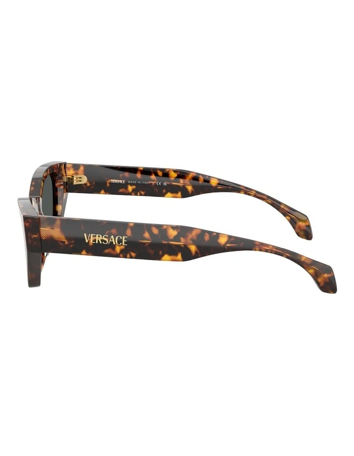 Versace Acetate Sunglasses in Tortoise image 2