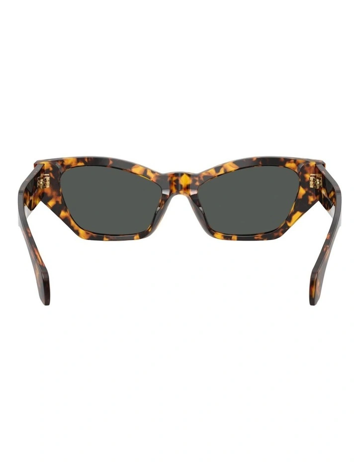 Versace Acetate Sunglasses in Tortoise image 3