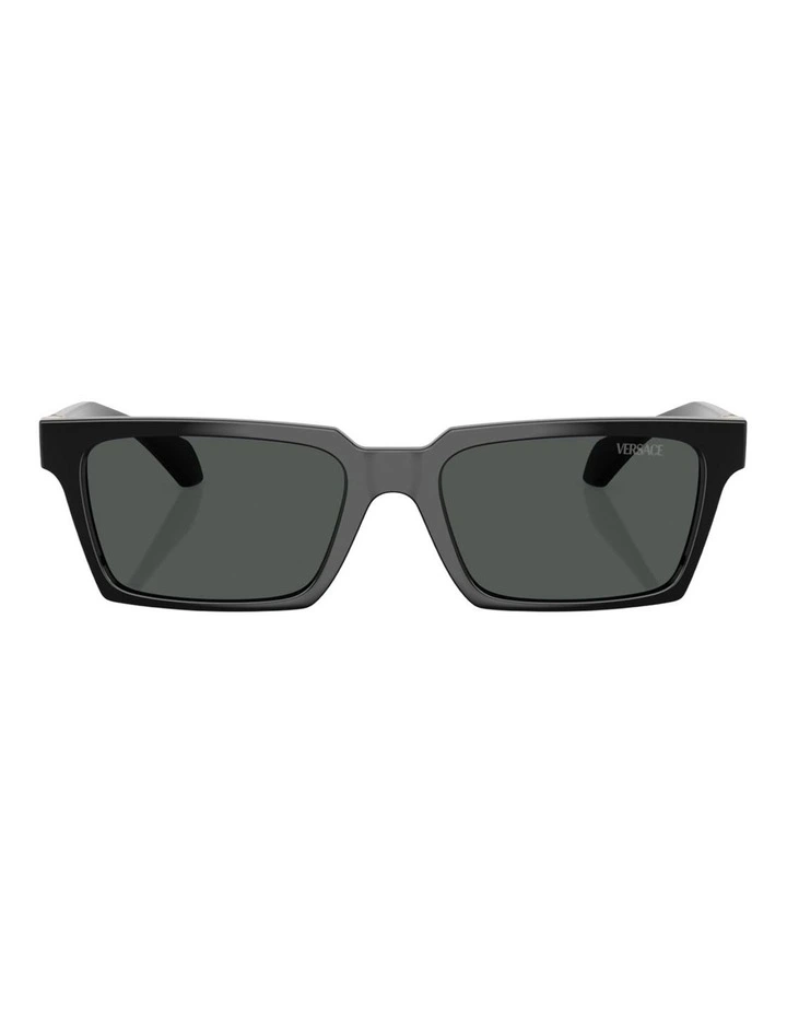 Versace  Injected Sunglasses in Black image 2