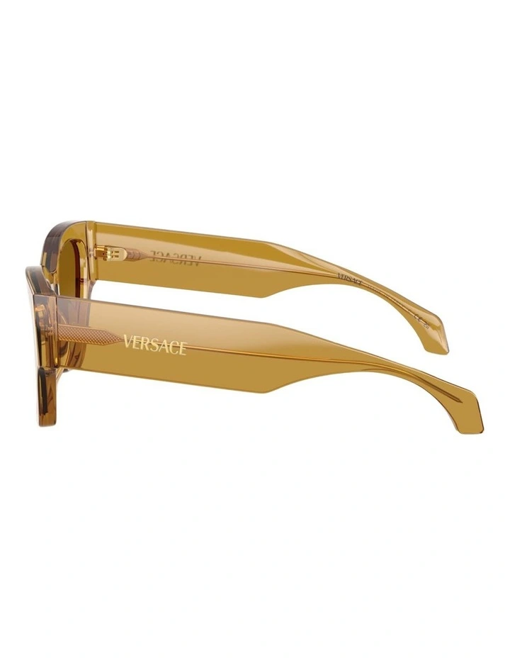 Versace Acetate Sunglasses in Gold image 3
