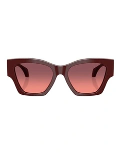 Versace  Acetate Sunglasses in Red