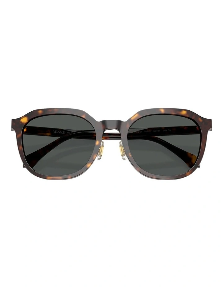Versace Acetate Sunglasses in Brown image 4