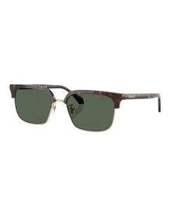 Versace  Injected Sunglasses in Brown