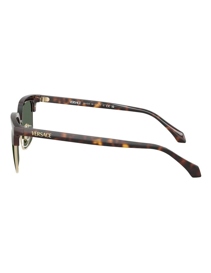 Versace Injected Sunglasses in Brown image 3
