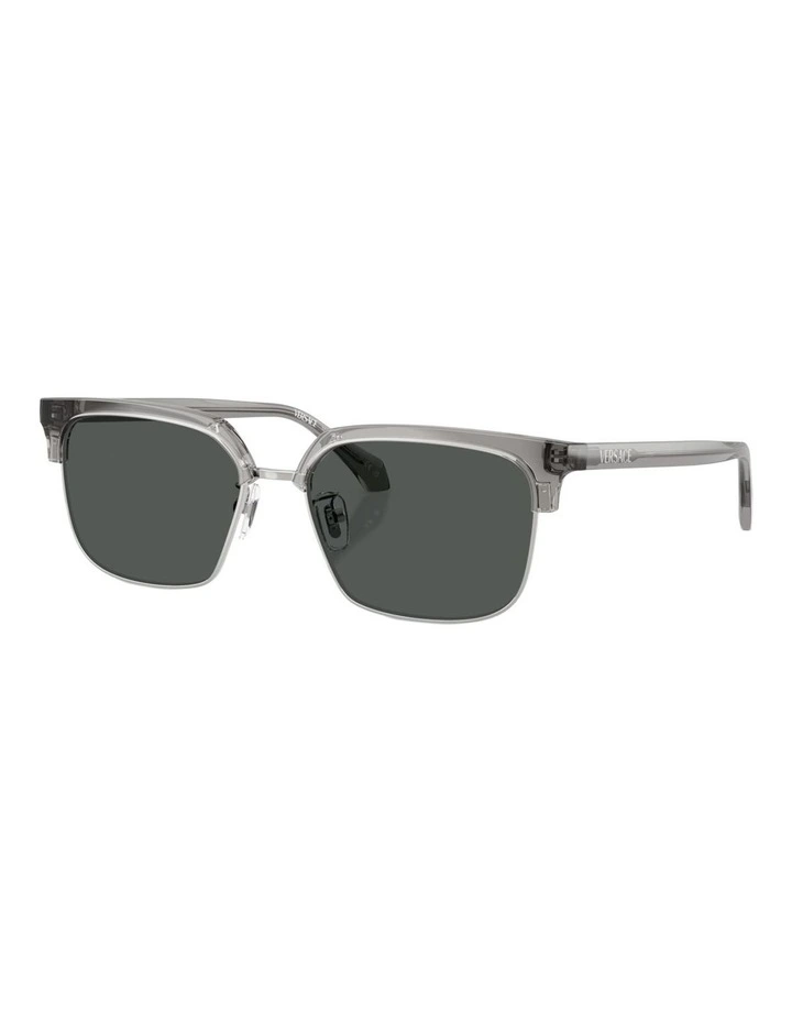 Versace Injected Sunglasses in Grey image 1