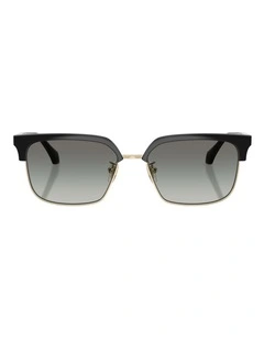 Versace  Injected Sunglasses in Black