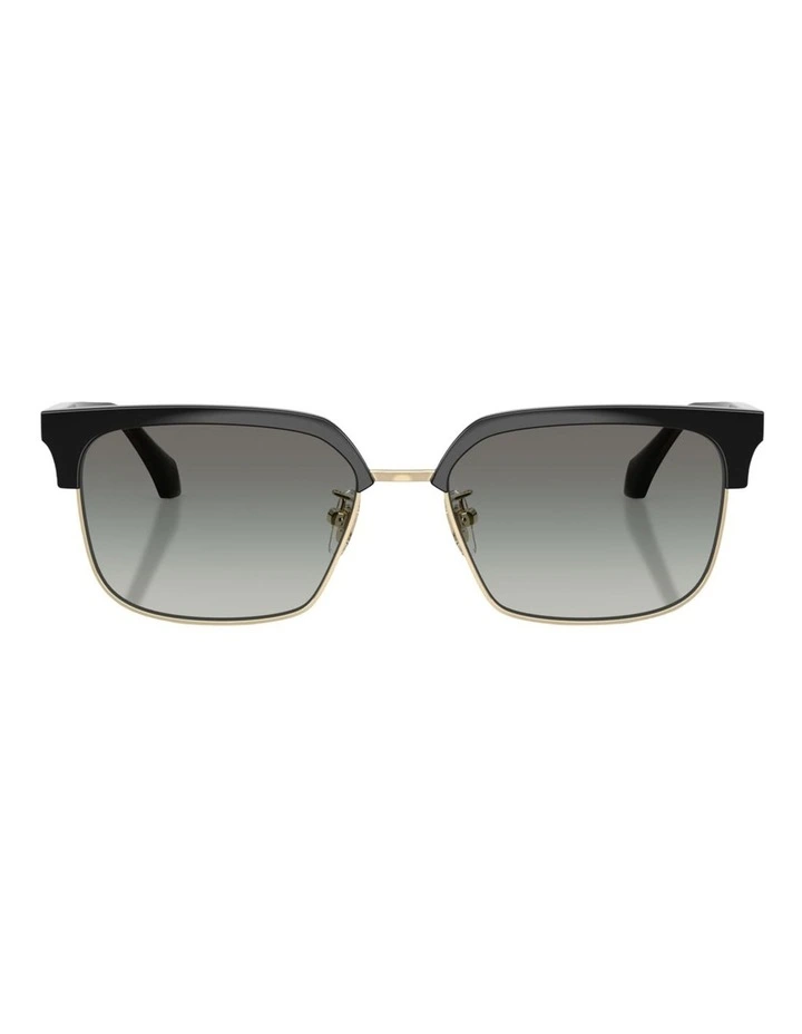 Versace Injected Sunglasses in Black image 1