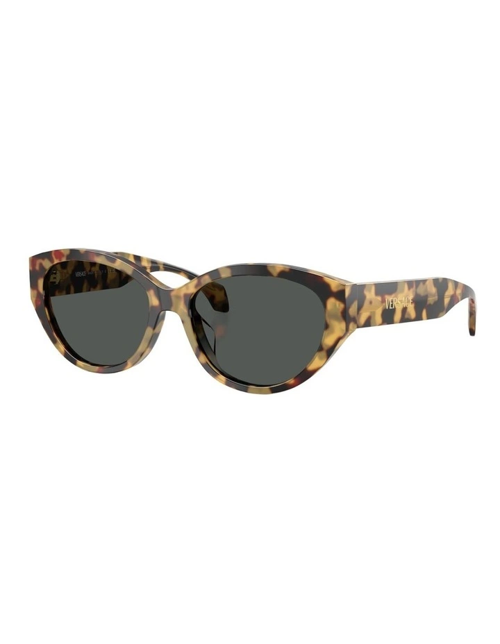 Versace  Acetate Sunglasses in Tortoise image 1