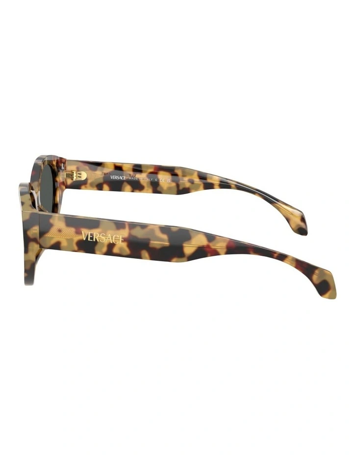 Versace  Acetate Sunglasses in Tortoise image 3