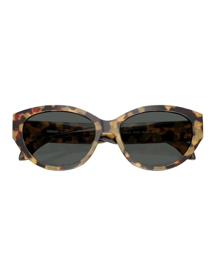 Versace  Acetate Sunglasses in Tortoise image 4