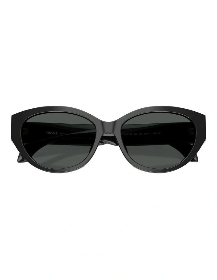 Versace  Acetate Sunglasses in Black image 4