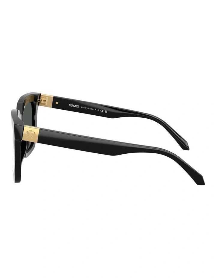 Versace Acetate Sunglasses in Black image 3