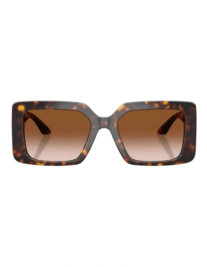 Versace Injected Sunglasses in Tortoise image 1
