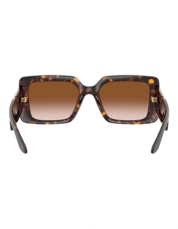 Versace Injected Sunglasses in Tortoise image 3