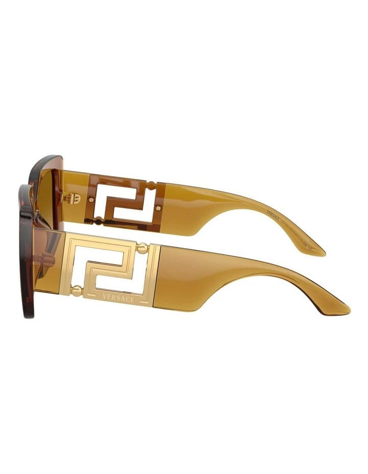 Versace Injected Sunglasses in Yellow image 3