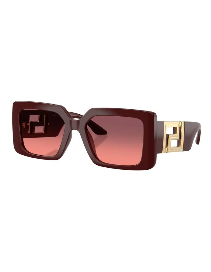 Versace Injected Sunglasses in Red image 1