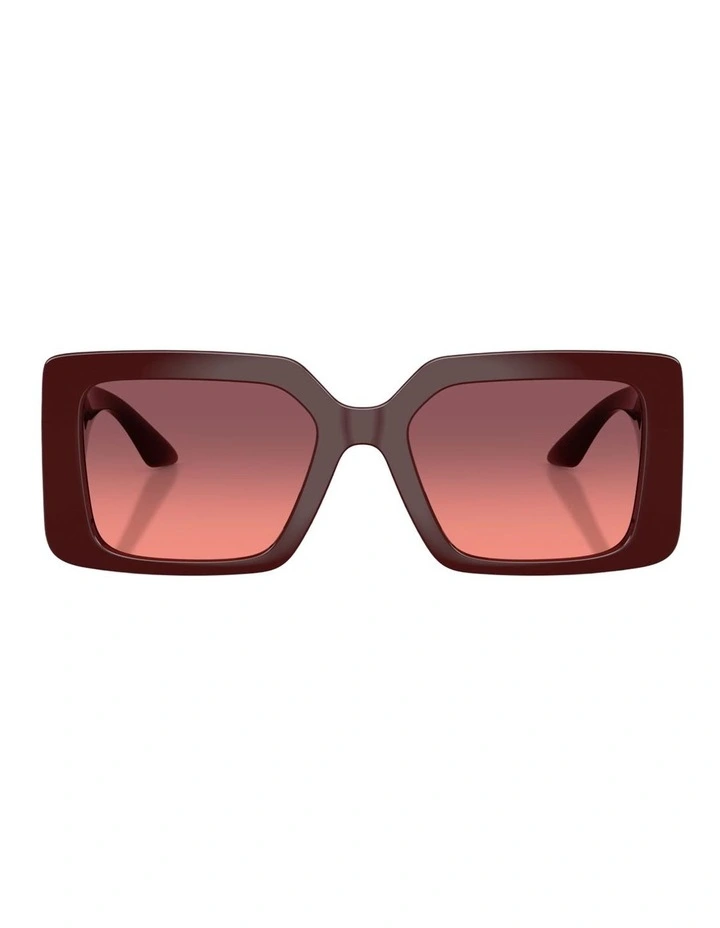 Versace Injected Sunglasses in Red image 2
