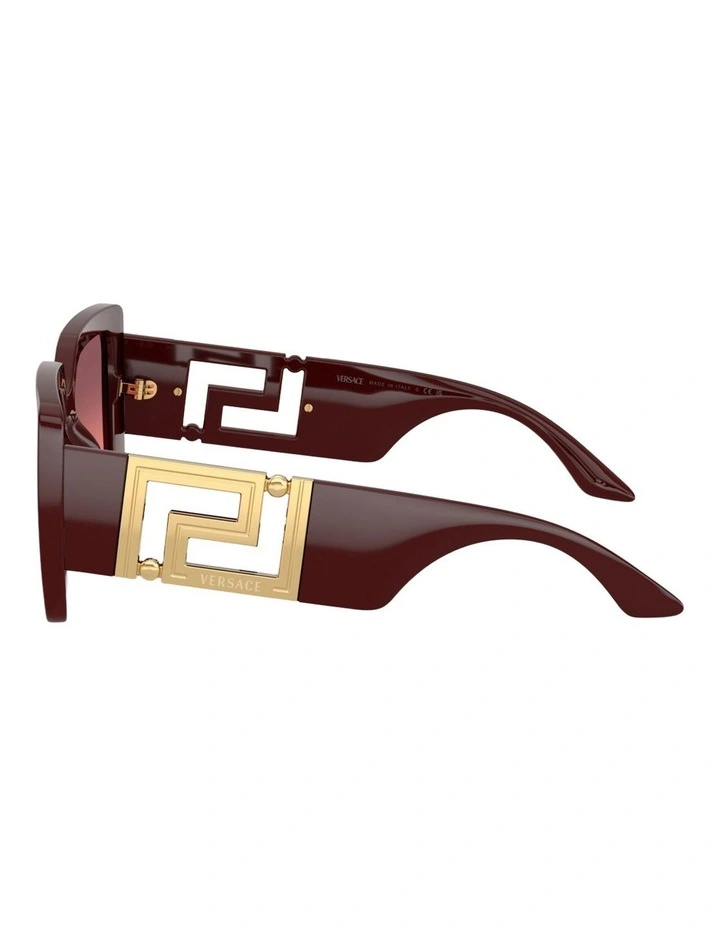 Versace Injected Sunglasses in Red image 3