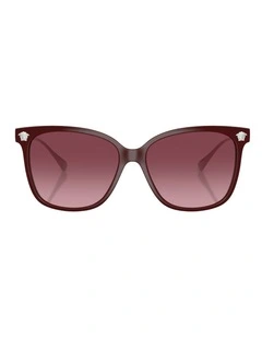 Versace  Injected Sunglasses in Red