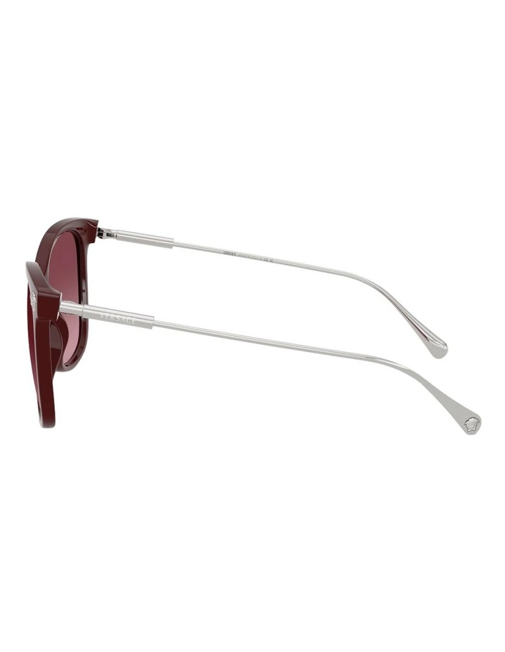 Versace Injected Sunglasses in Red image 3
