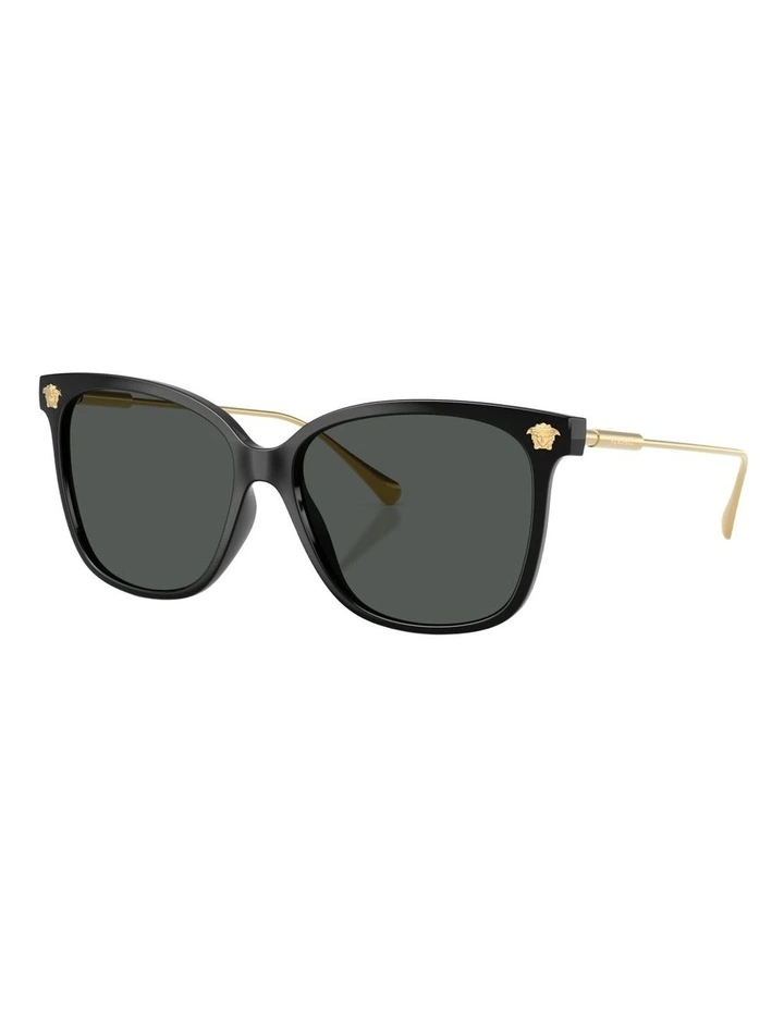 Versace Injected Sunglasses in Black image 1
