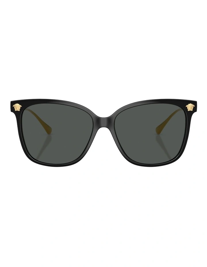 Versace Injected Sunglasses in Black image 2