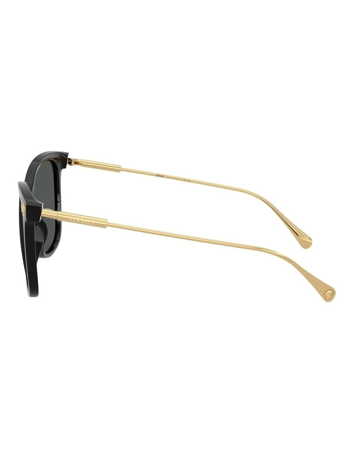 Versace Injected Sunglasses in Black image 3