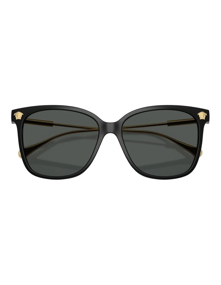 Versace Injected Sunglasses in Black image 4