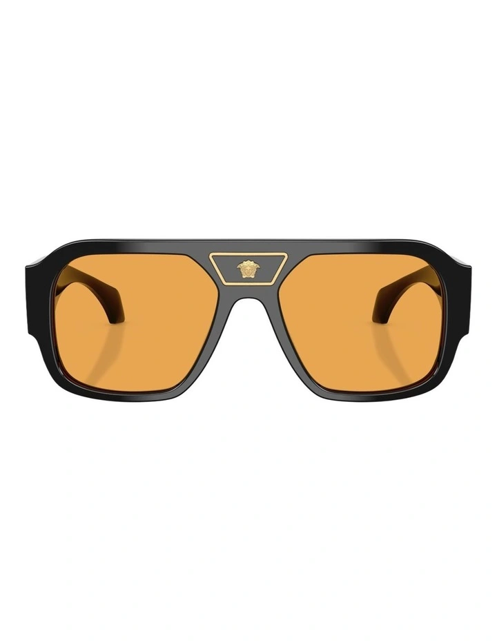 Versace Acetate Sunglasses in Black image 1