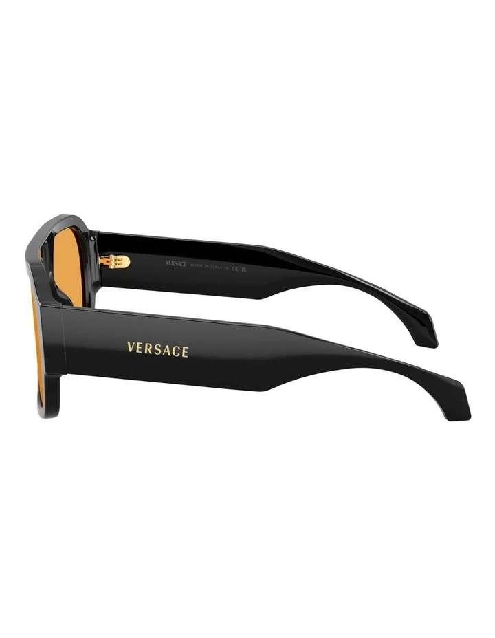 Versace Acetate Sunglasses in Black image 2
