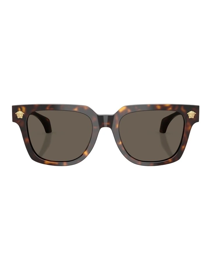 Versace Acetate Sunglasses in Tortoise image 1