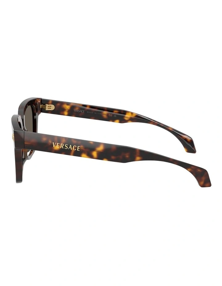 Versace Acetate Sunglasses in Tortoise image 2