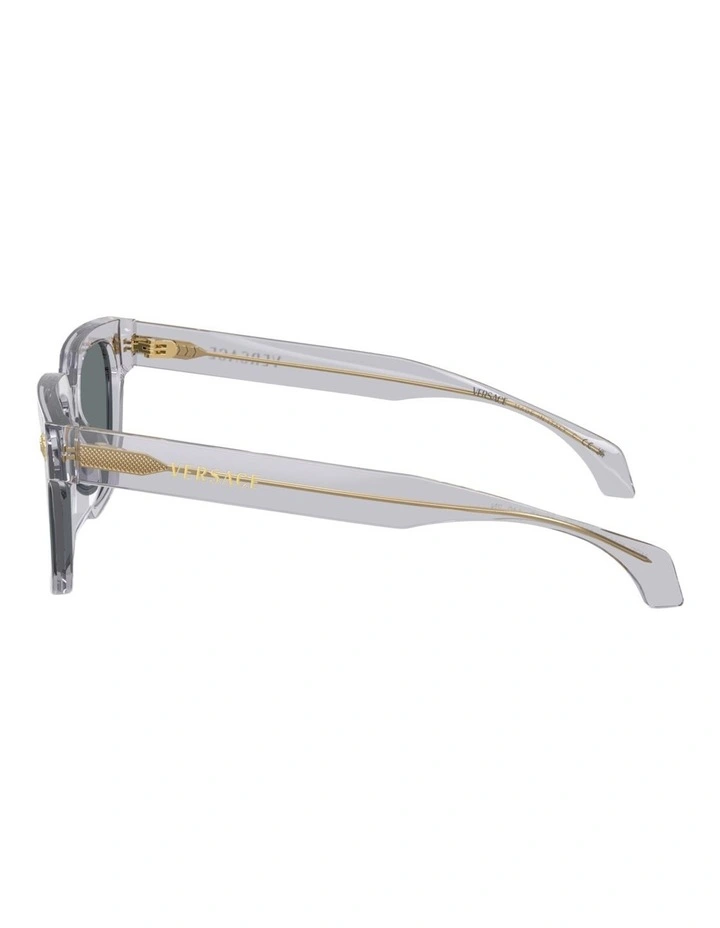 Versace Acetate Sunglasses in Grey image 3